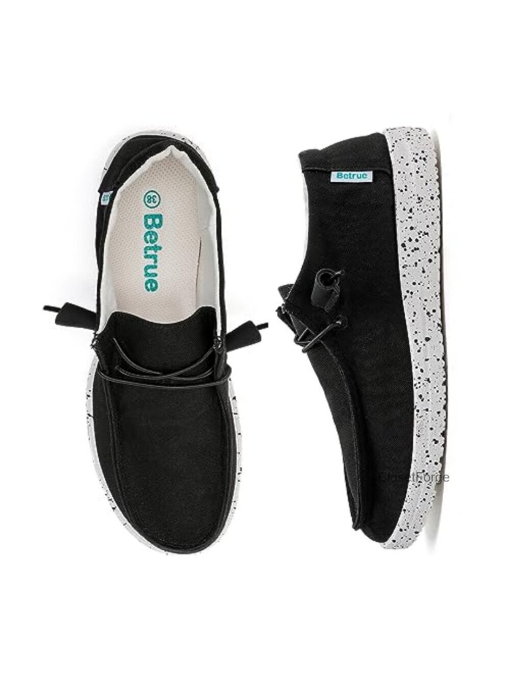 Lightweight Breathable Canvas Boat Shoes Women Slip On Loafers